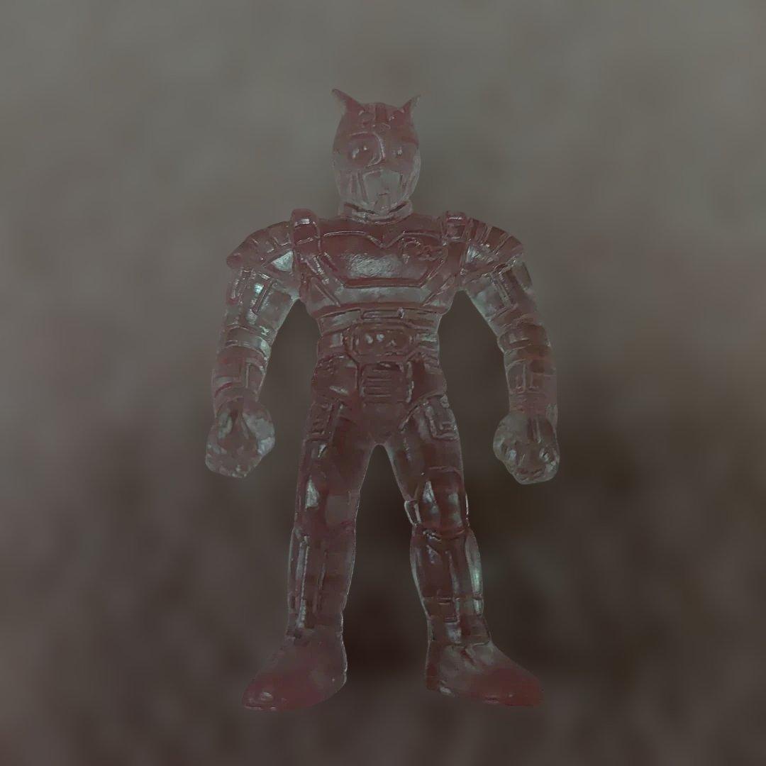 明治チョコスナック仮面ライダーブラックRX第2弾ロボライダー立ち姿消しゴムです！