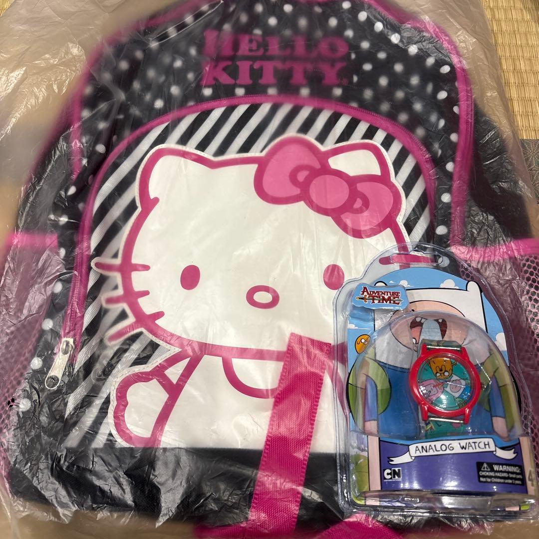 【激レア】デッドプール Hello Kitty リュックと時計 セット