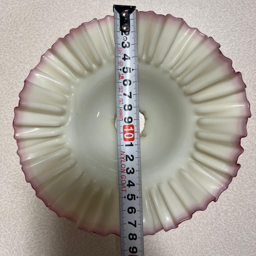 アンティーク　フリルデザイン ランプシェード