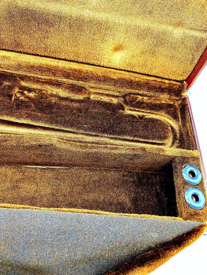 500円値下●Bach バッグ 本革風 希少トランペットシングルケース ブラウン