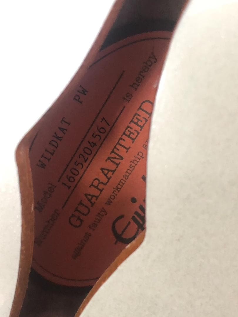 エピフォン WILD KAT PW ワイルドキャット エレキギター