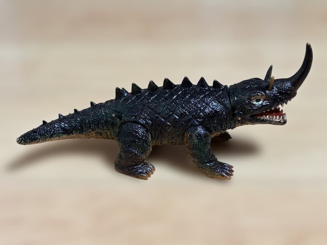 バルゴン　ソフビフィギュア　「大怪獣決闘 ガメラ対バルゴン」（1966年）当時物