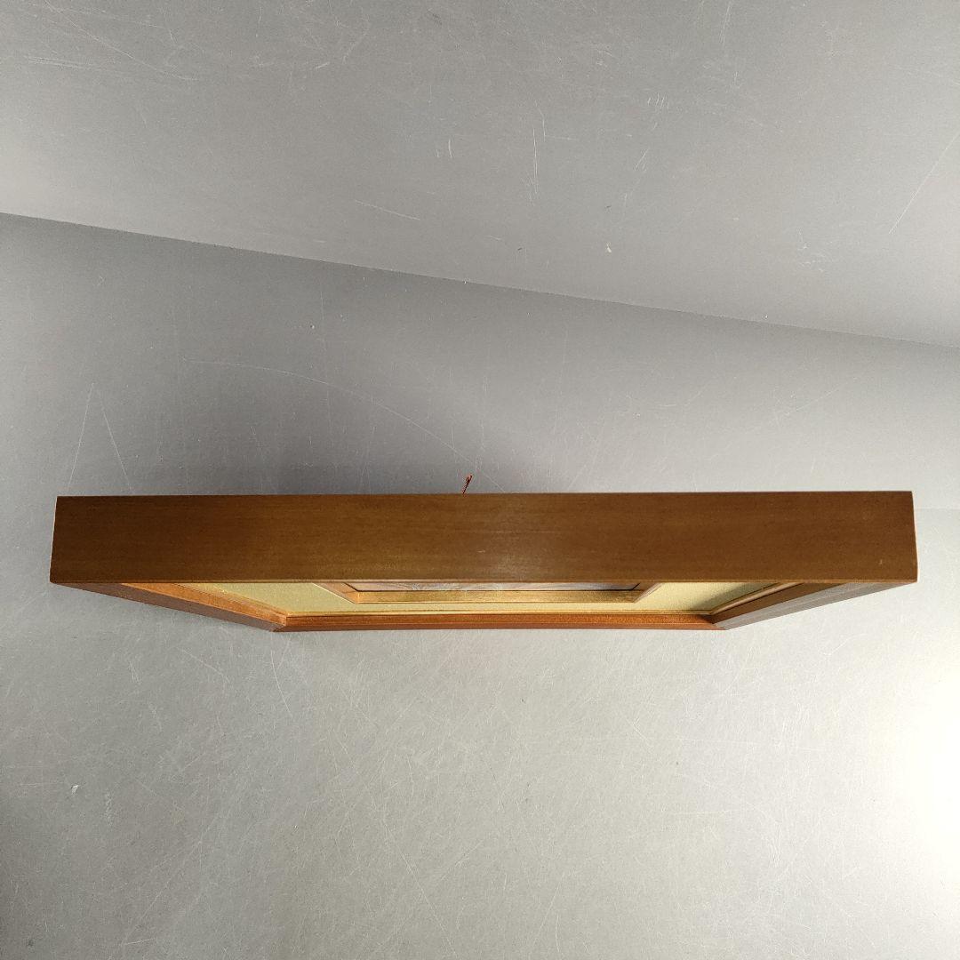 A1321-7/有田焼/源右衛門窯/古伊万里あやめ文陶板額/額装/陶額/