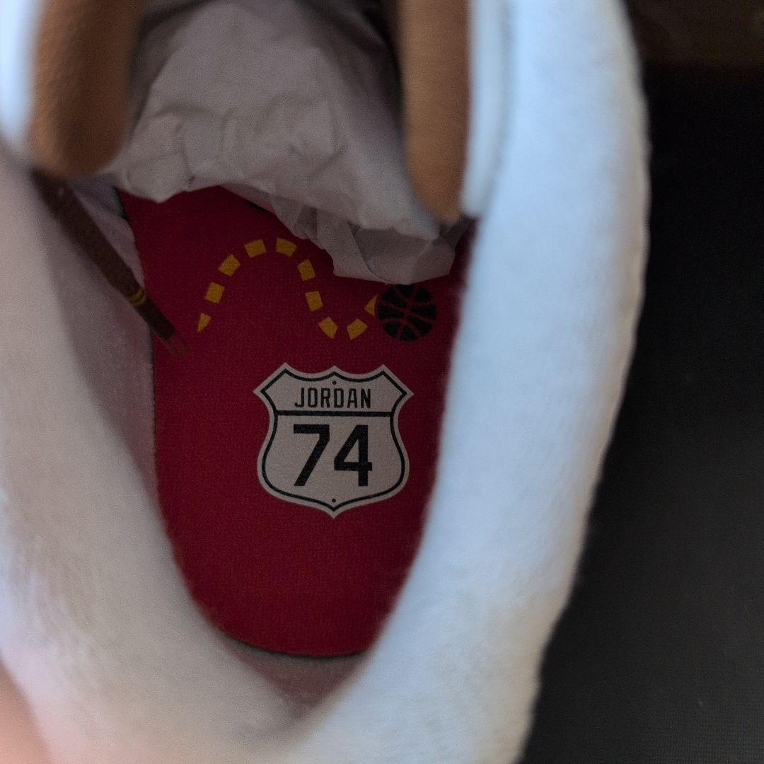 84 Jordan9G NRG U24 ゴルフシューズ ホワイト/ブラウン