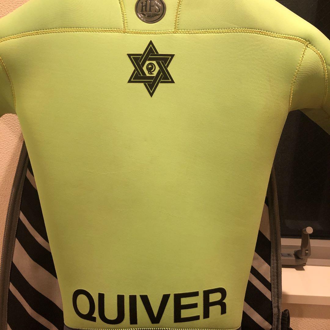 送料込み QUIVER ウエットスーツ シーガル　グリーン