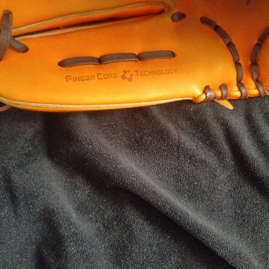 ミズノ　Mizuno 硬式外野　グラブ　キップレザー　型付済み
