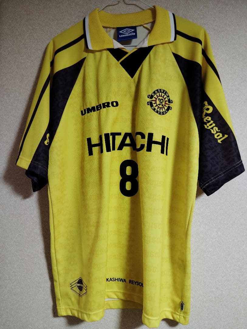 1997−98 柏レイソルユニフォーム No.8 横山 雄次/棚田 伸