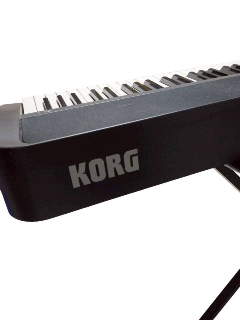 1251 KORG 電子ピアノ B1 BK 88鍵 2019年製 ブラック
