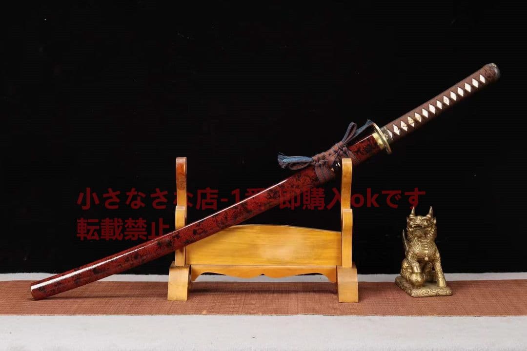 【逆刃の侍】武具　刀装具　日本刀　模造刀 居合刀 鍛造打 鋼刀 鑑賞用