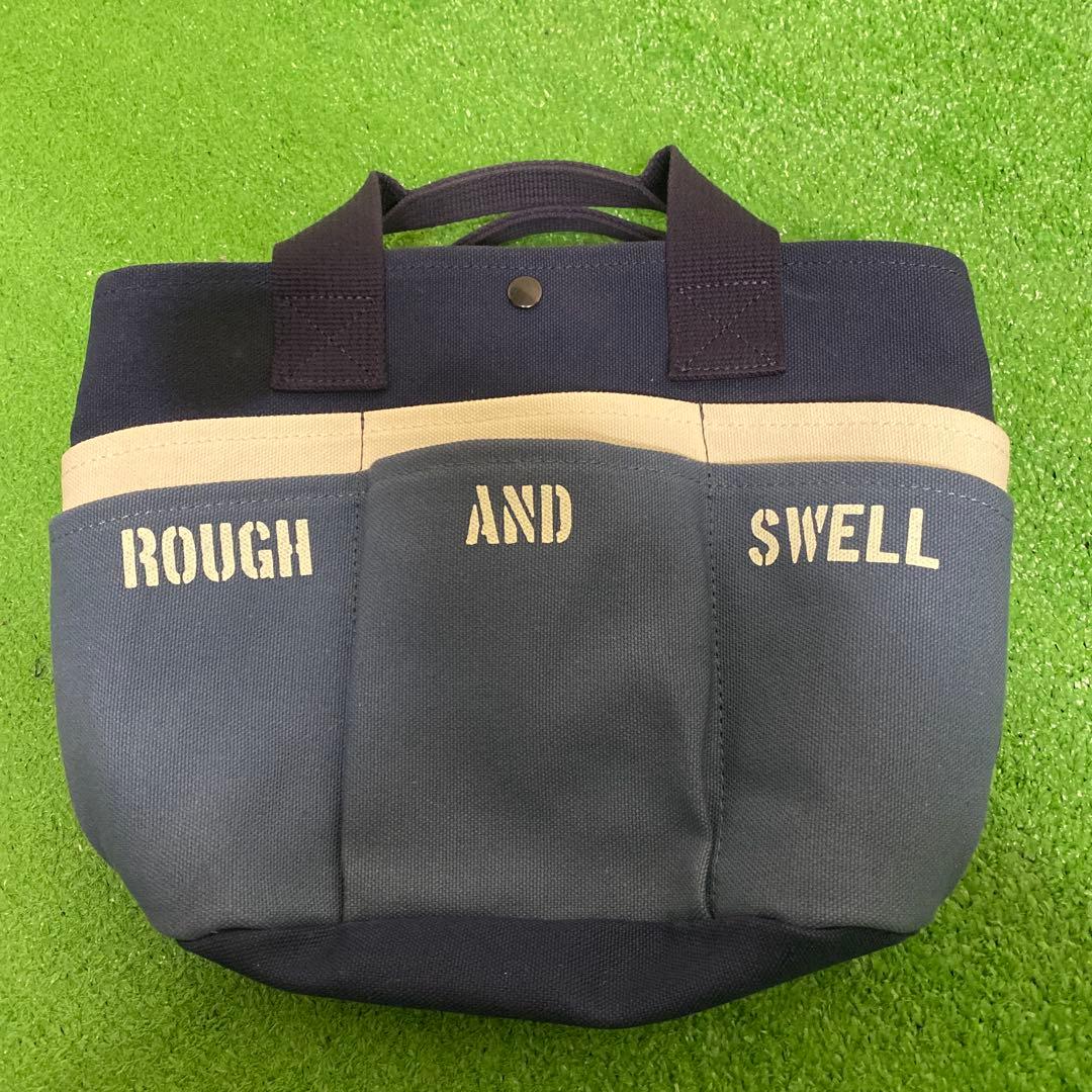 rough＆swellゴルフバッグ ネイビー/グレー