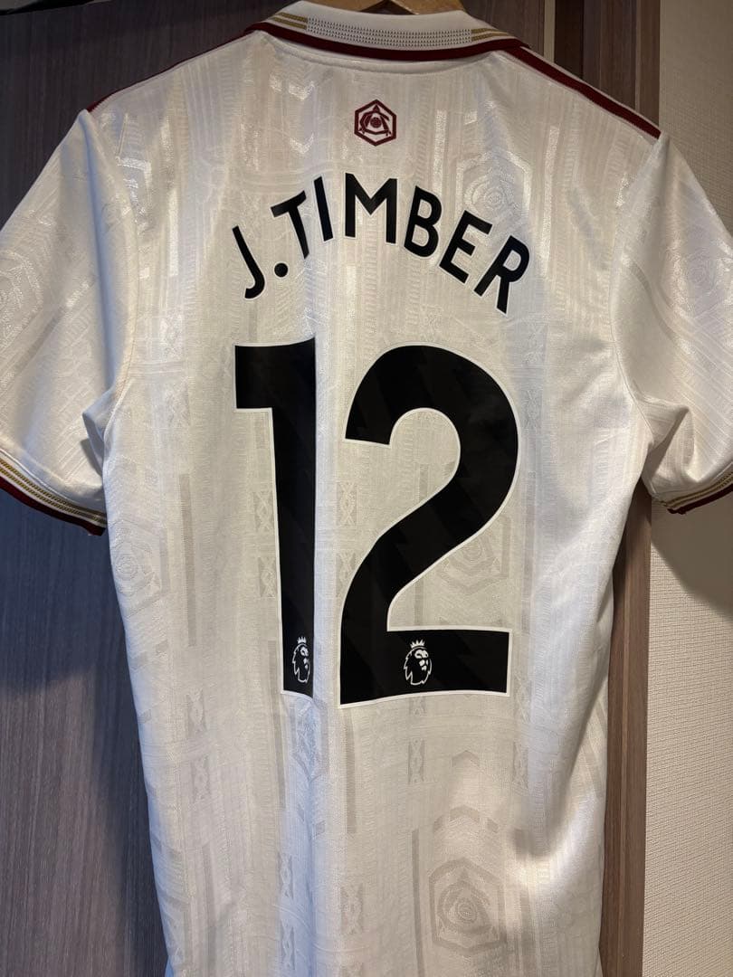 アーセナル 25/26 AWAY オーセン NO.12ティンバー