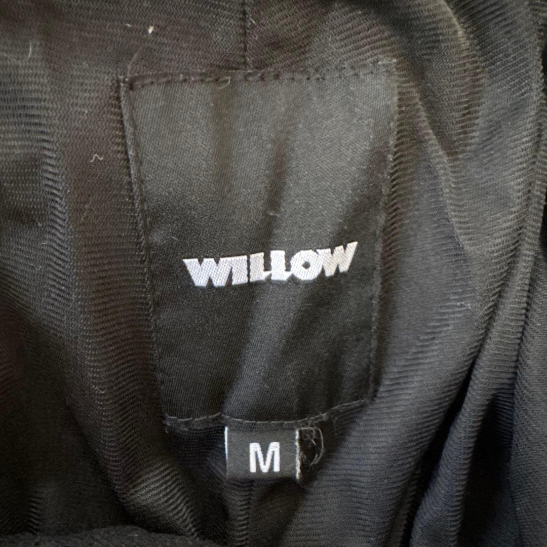 WILLOW イエロー　スノボ　ビブパンツ