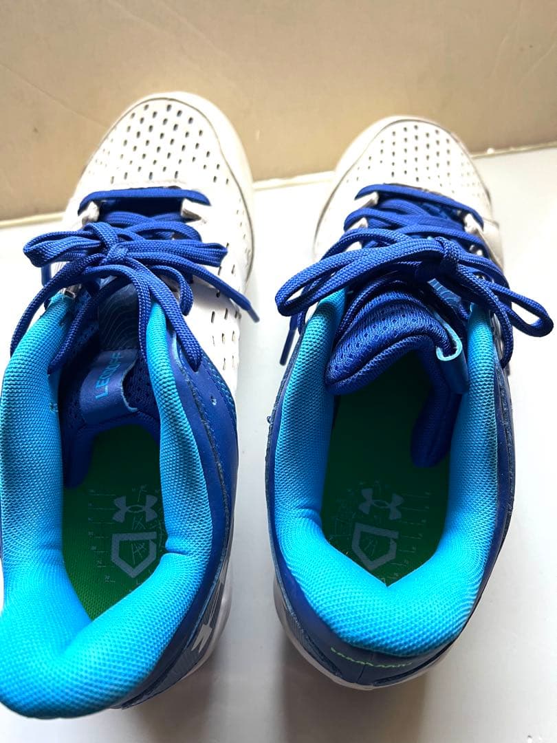 美品　アンダーアーマー 野球 ポイント スパイク　27㎝