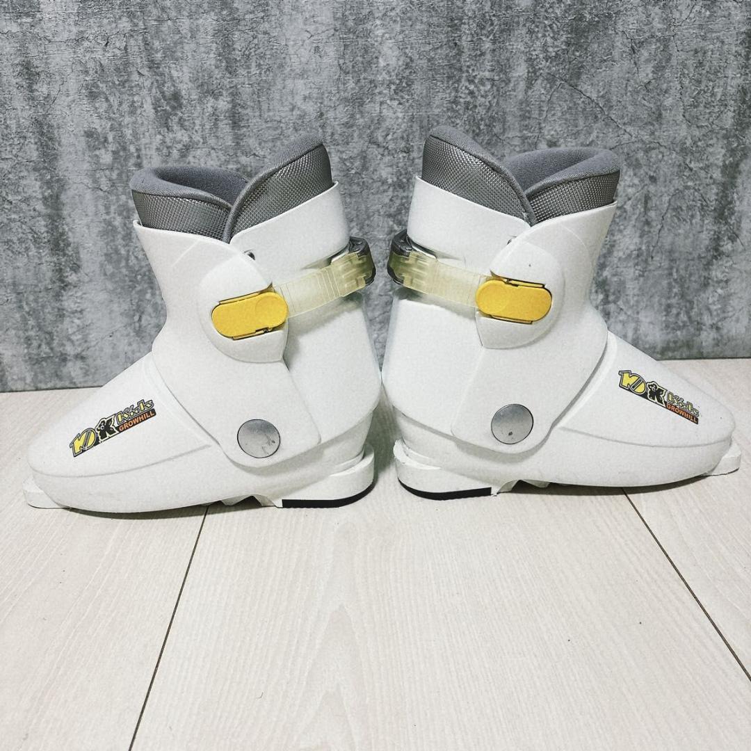 ジュニアスキー 4点セット KAZAMA 126cm GROWHILL 22.0