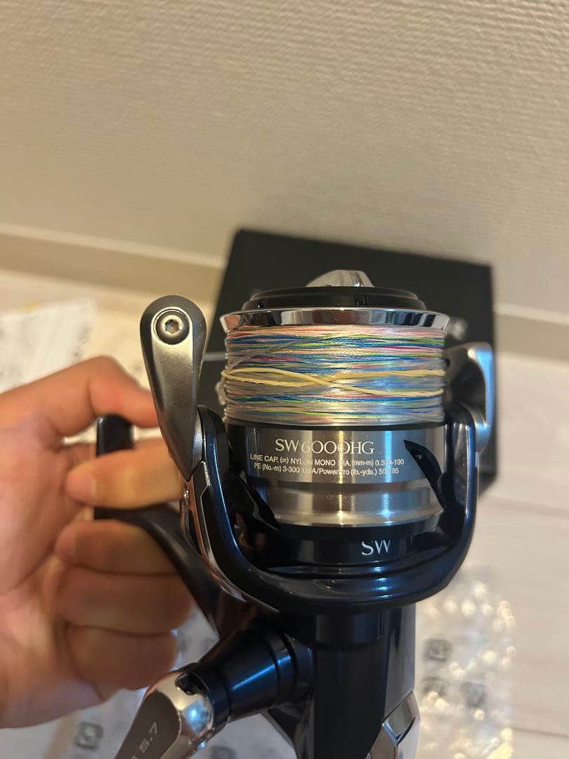 SHIMANO TWIN POWER SW 6000HG リール