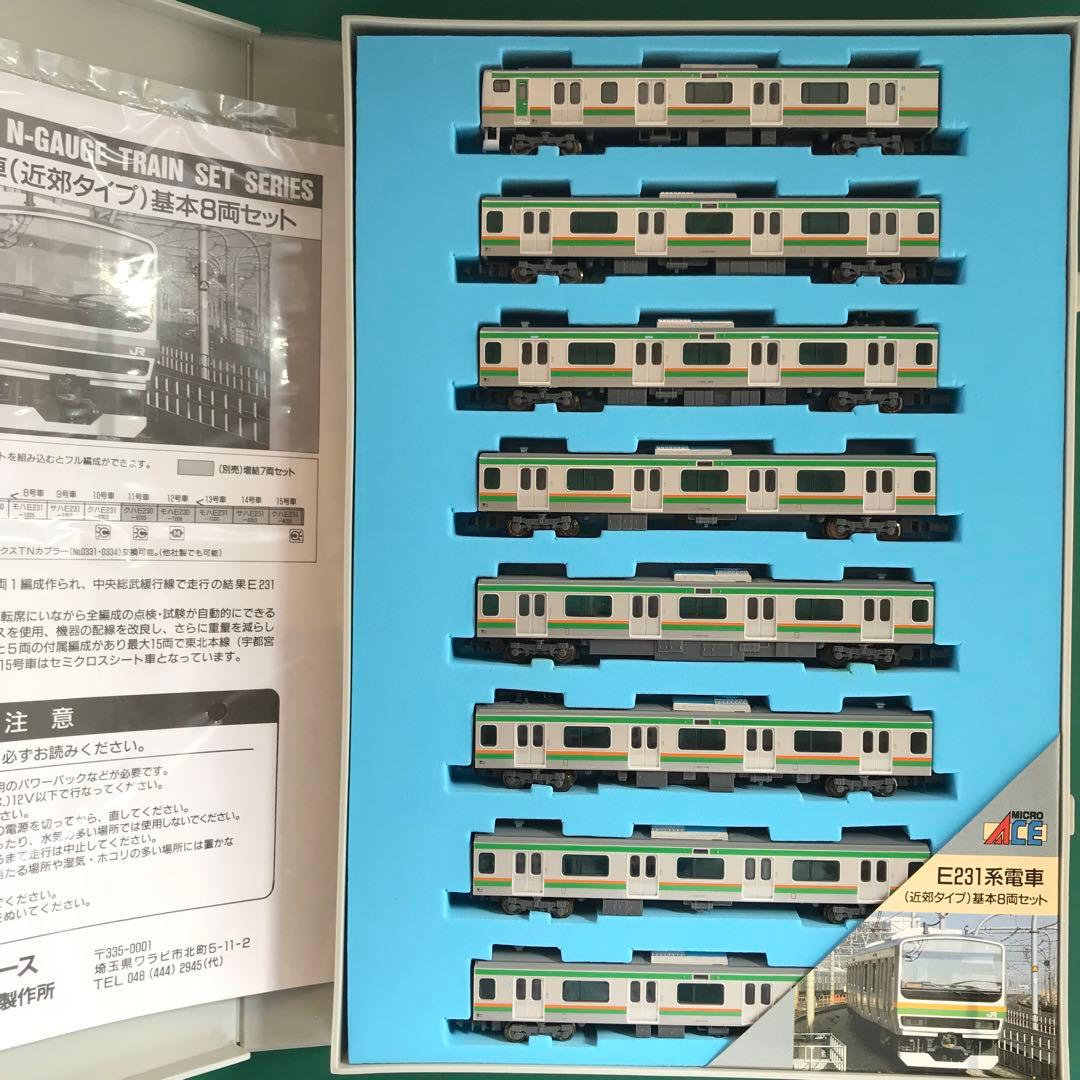 【A4020】E231系 近郊タイプ 高崎線色 基本８両セット