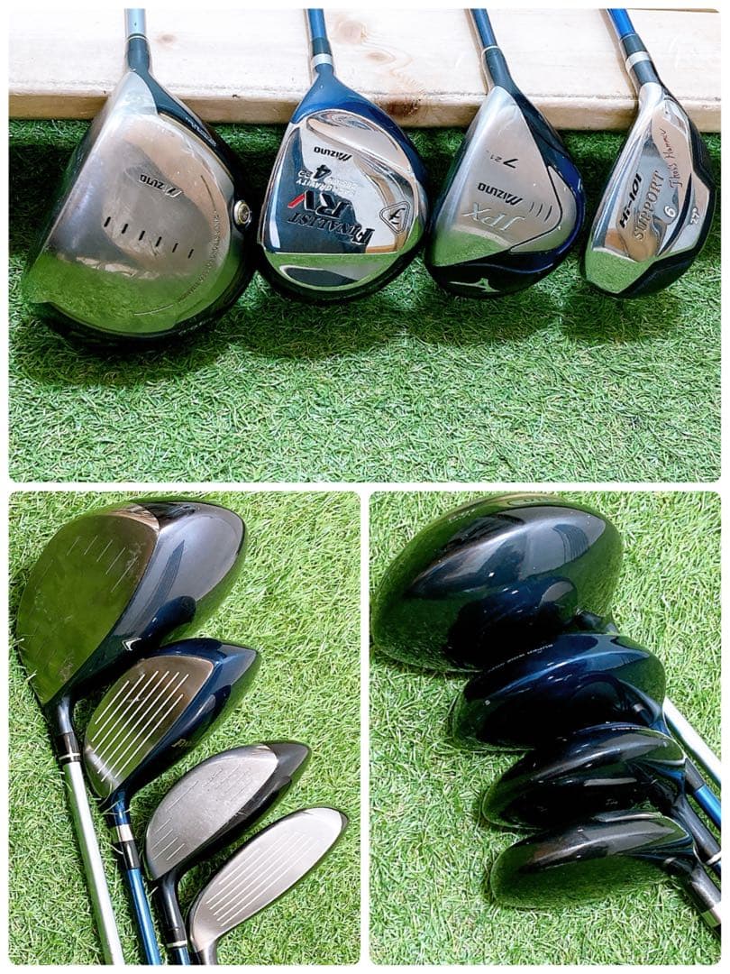 N 3 ミズノ　初心者オススメ　ゴルフクラブ　メンズセット　右利き　12本