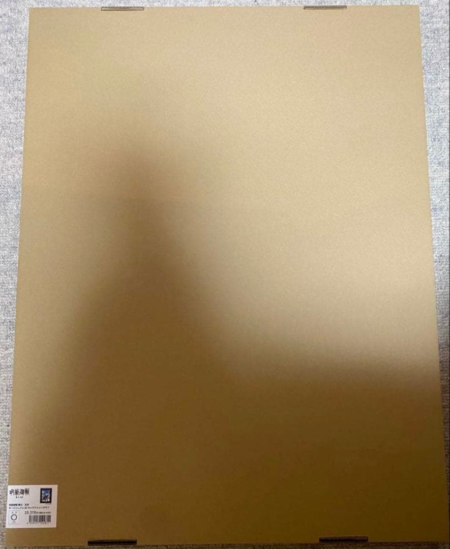 呪術廻戦　懐玉・玉折　A3キャラファイングラフ　キービジュアル　五条　夏油