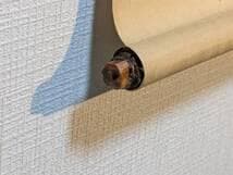 【真作】掛軸　松元楓湖　桜下武者図　日本画　武者絵掛軸　合箱入　U140