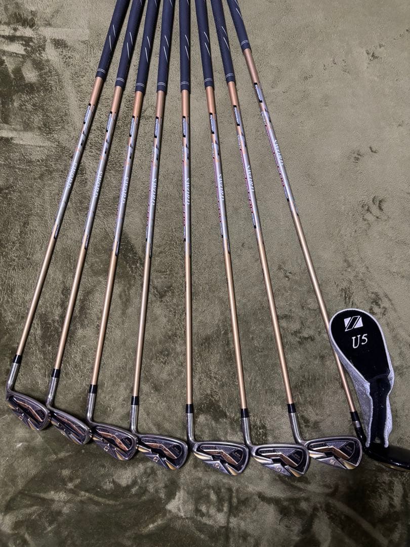 SWORD SNIPER 593 アイアンセット A〜9番 ヘッドカバー付き