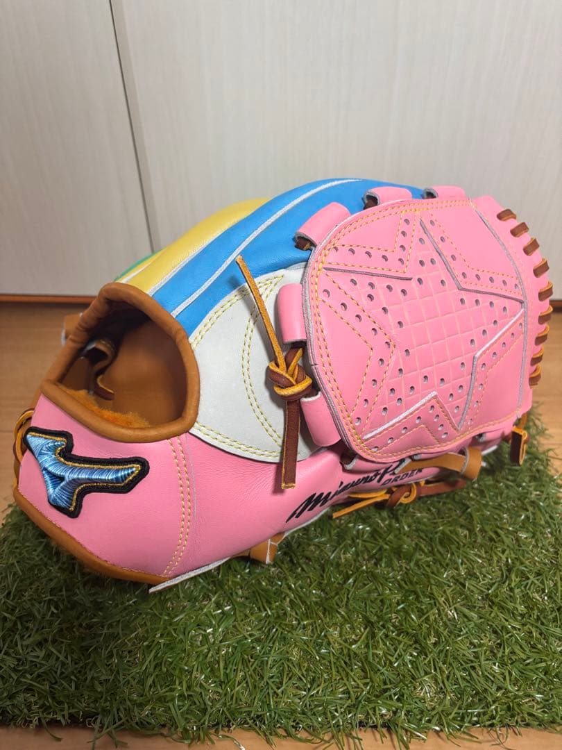 日本製　波賀ジャパン　今中モデル　ミズノプロ ダイバーシティブルー　投手