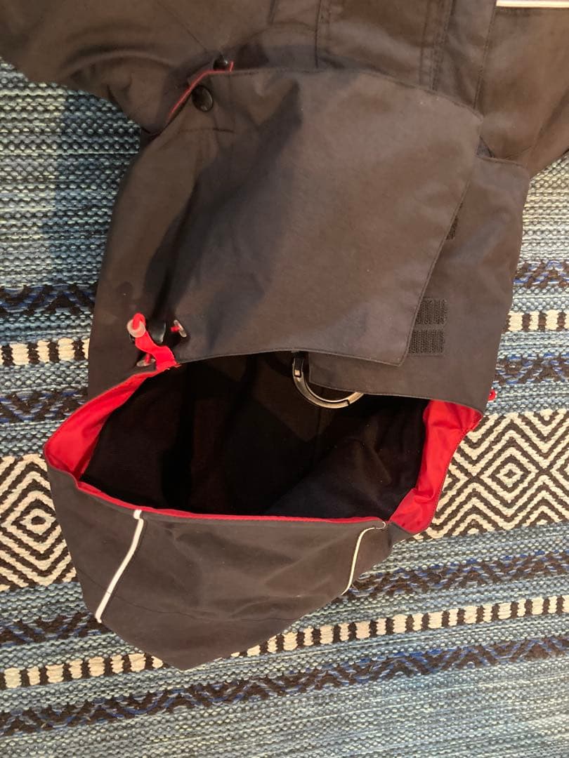 VARIVAS GORE-TEX レインウェア 黒/赤