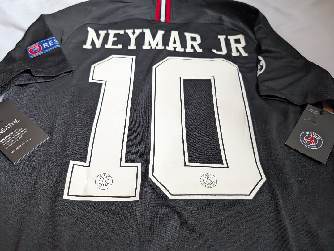 【新品タグ付き！】パリ・サンジェルマン/ ネイマール/3rd/18-19CL