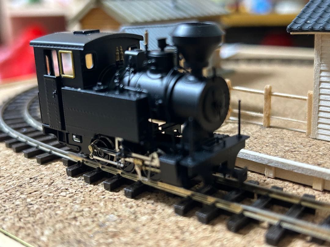 ワールド工芸　1/87 9㎜　丸瀬布雨宮21号　蒸気機関車