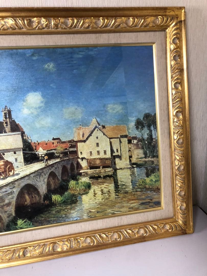 【風景画】アルフレッド シスレー モレの橋