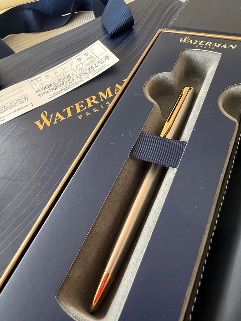ウォーターマン【メトロポリタン】エッセンシャル メタリック GT ボールペン