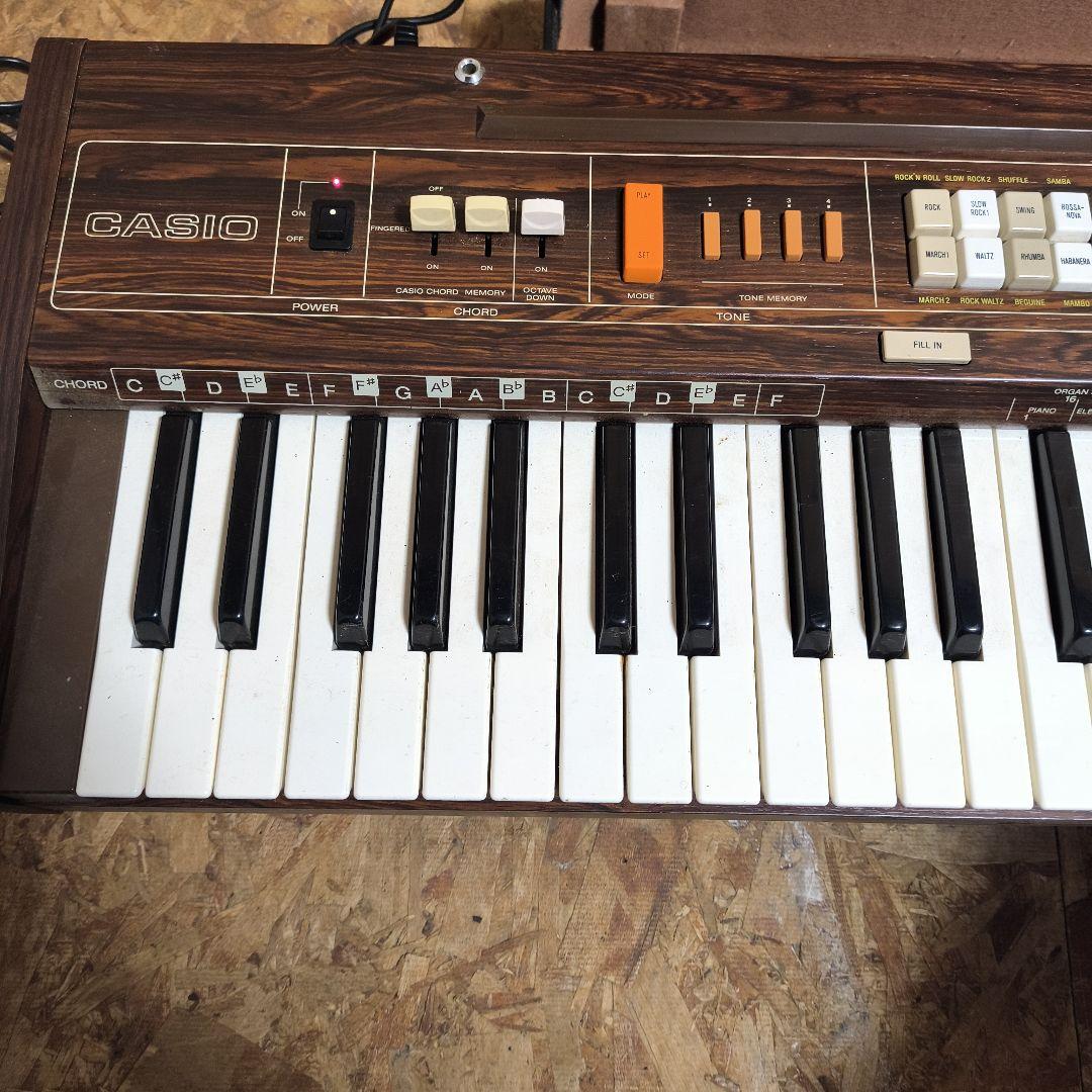 Casiotone 403 ローズウッド　 ハードケース付き