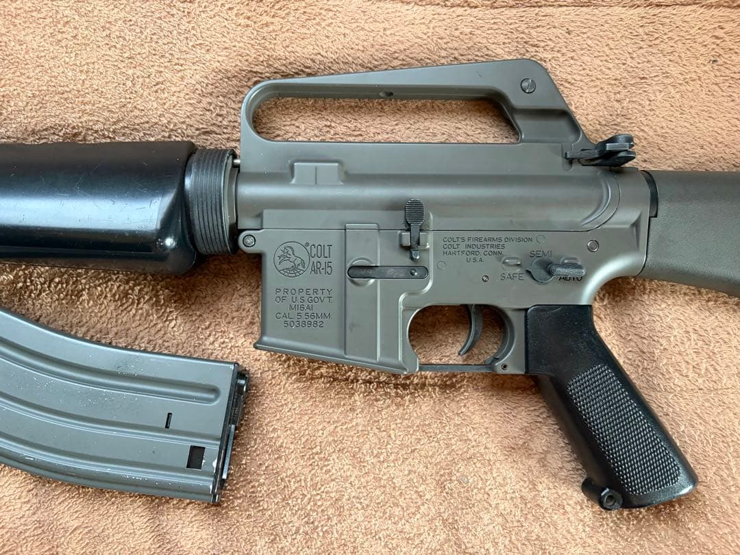 初速92m/s 東京マルイ　M16VN スタンダード電動ガン　カスタム品