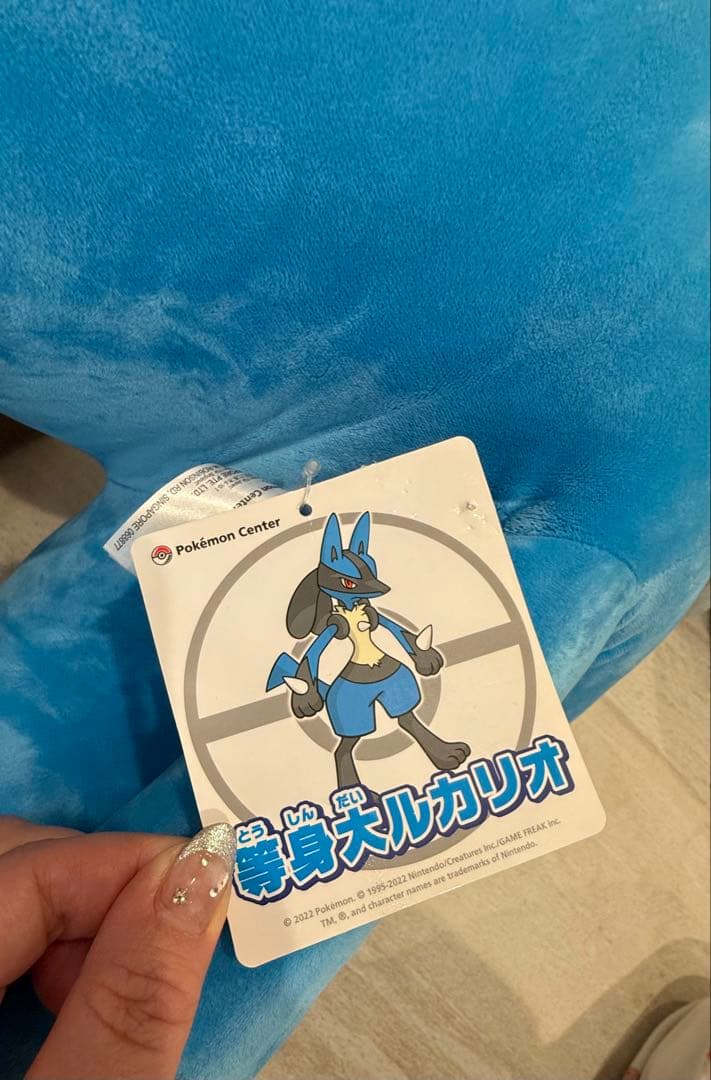 等身大　ルカリオ 大きいぬいぐるみ　ポケモンセンター　正規品