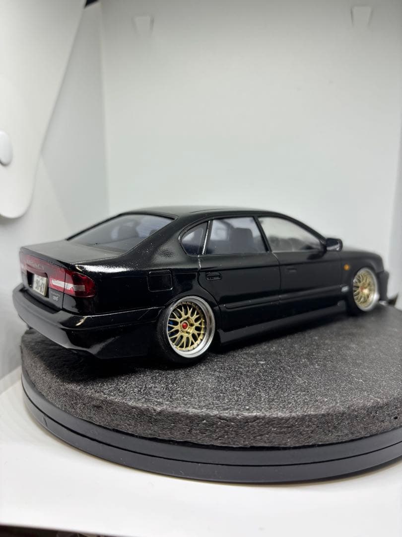 プラモデル完成品　フジミ　スバル　レガシィB4RSK 1/24