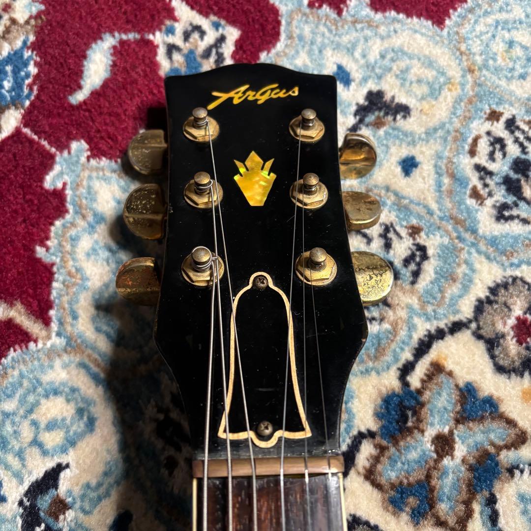 Argus アーガス セミアコ ES-335タイプ フレットエッジバインディング