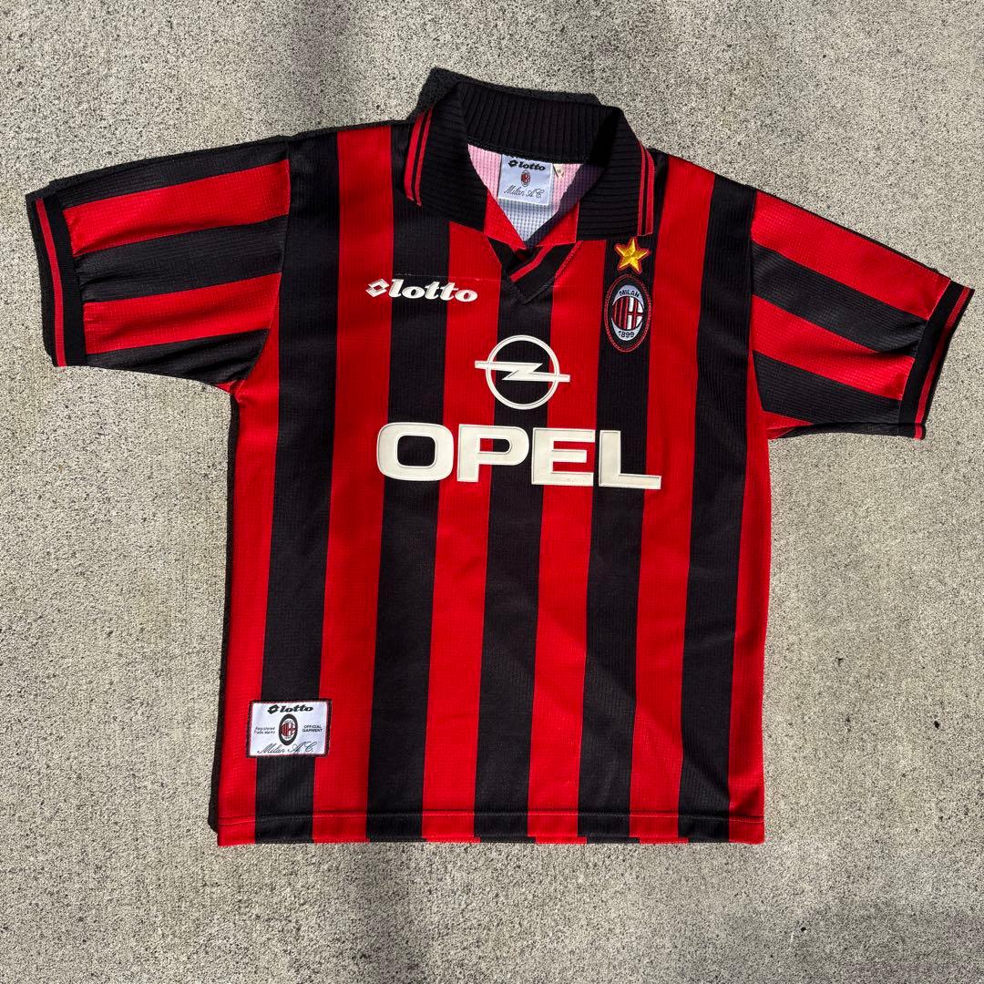 ACミラン Lotto　97/98　ホームユニフォーム