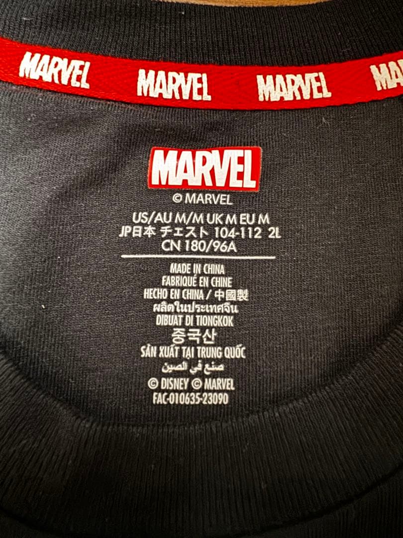 ディズニー100周年記念 ミッキーマウス × アイアンマン（マーベル） Tシャツ