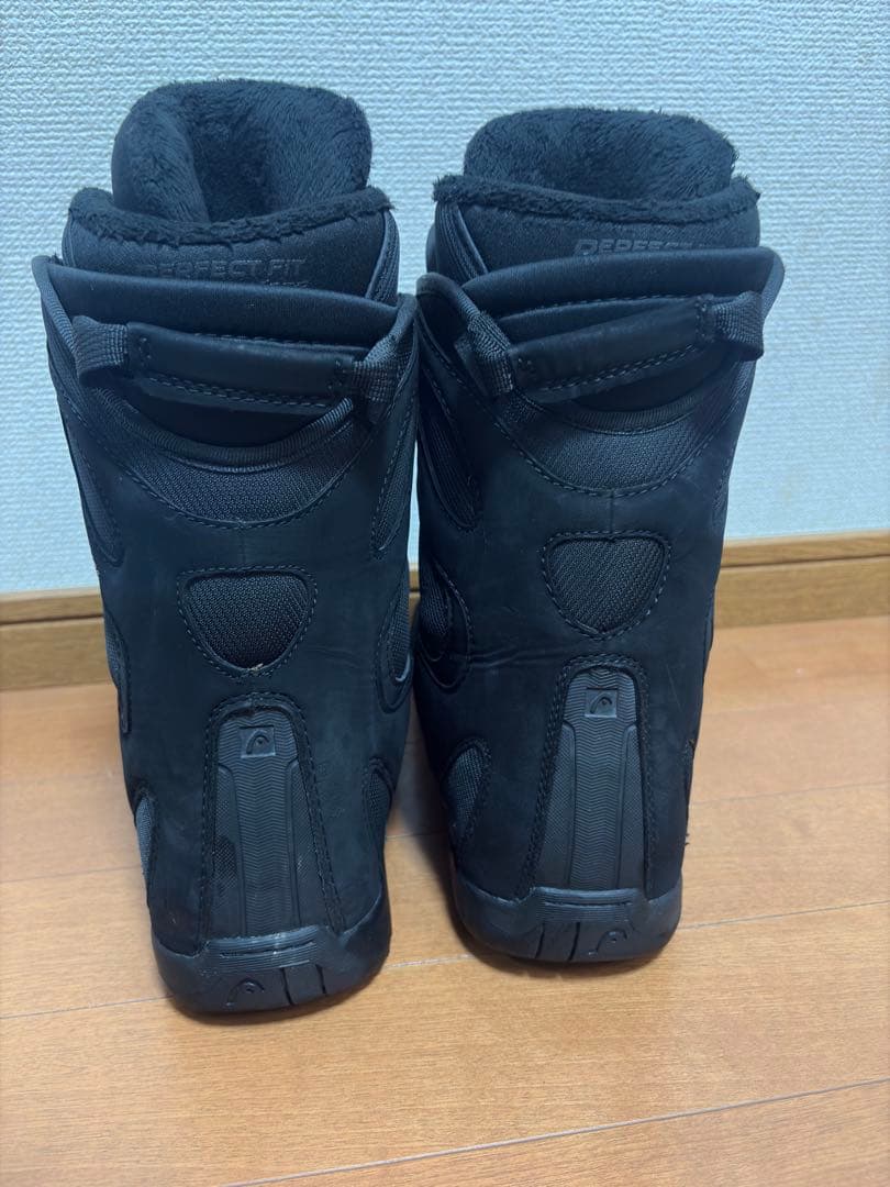 HEAD スノーボードブーツ BOAシステム ブラック 24.5cm EU38