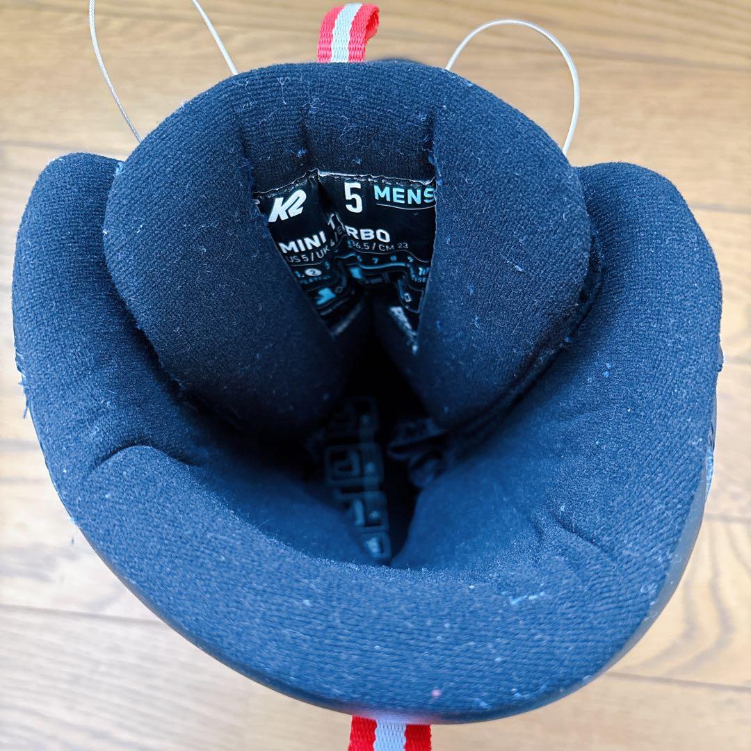 K2 ケーツー キッズ スノーボードブーツ 23-25cmミニターボ