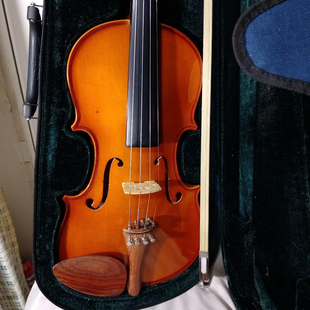 ♥️美品♥️初心者向バイオリン4/4大人用♥️新品の弓、ケ―ス、松脂付き。