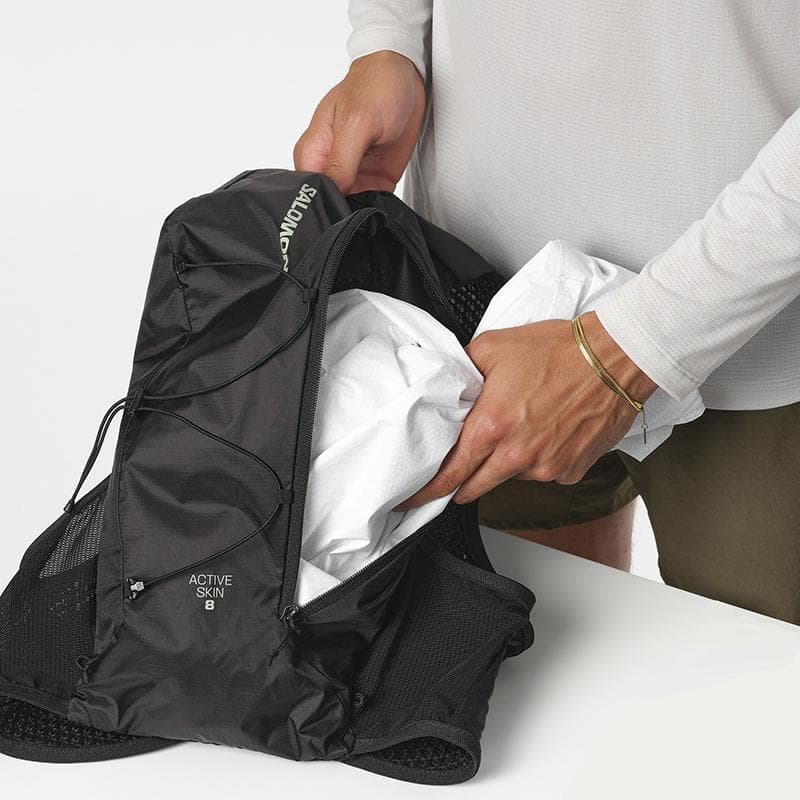 新品 送料込] Mサイズ サロモン アクティブ スキン8 フラスクなし