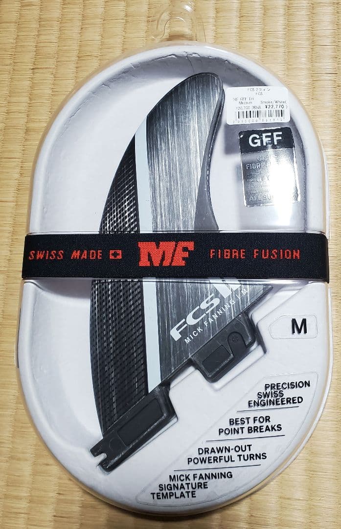 FCS2 フィン ミック　グラスファイバーフュージョン　サーフィン