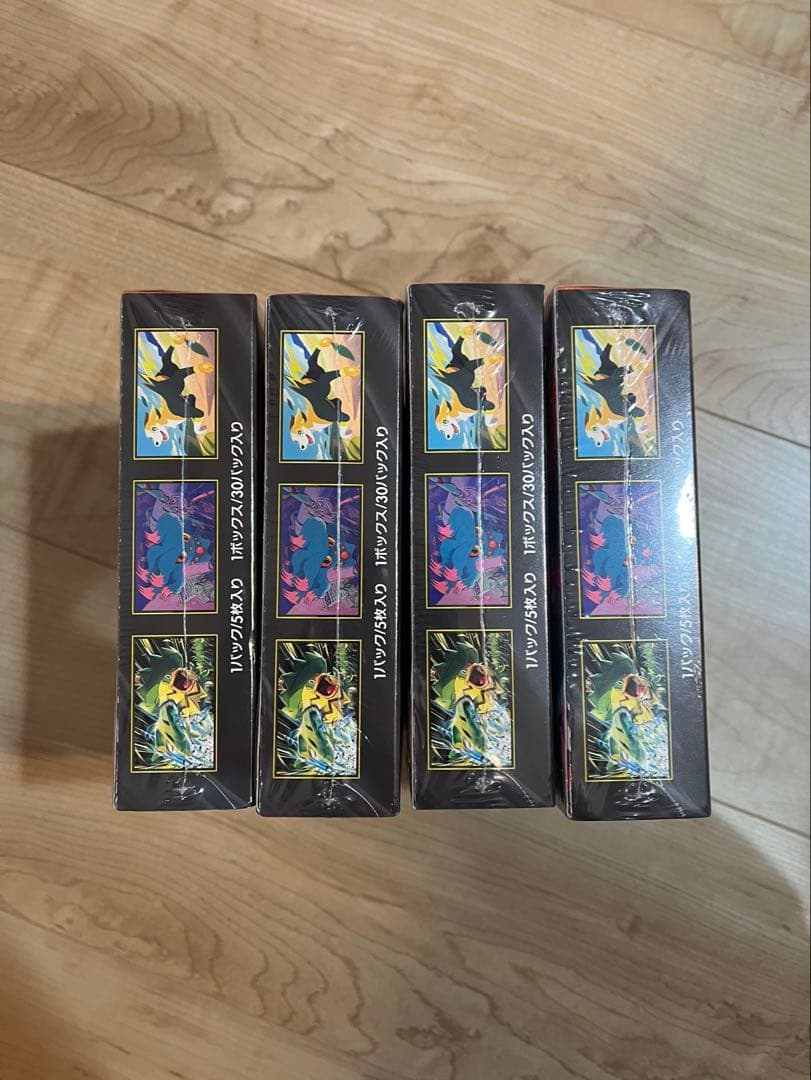 ポケモンカードゲーム インフェルノX 4Box シュリンク付き