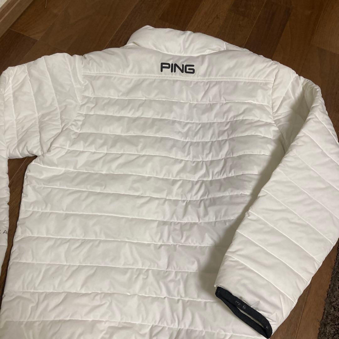 PING メンズ　ダウンジャケット L ホワイト