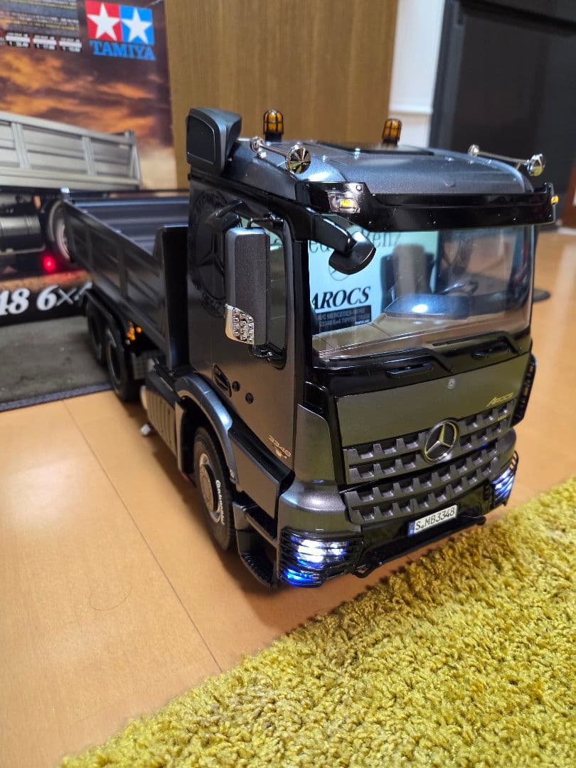 タミヤ1/14 AROCS 3348 6×4　フルオペレーション