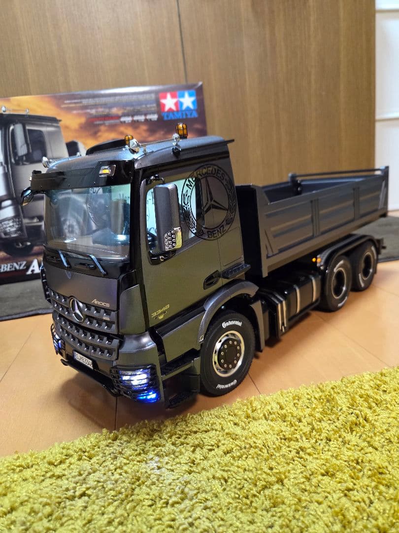 タミヤ1/14 AROCS 3348 6×4　フルオペレーション