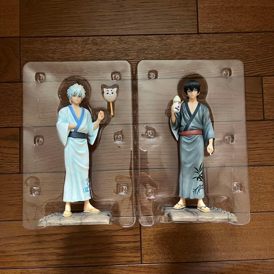 銀魂　一番くじ　夏祭りだよ！真選組特別警戒中　坂田銀時　土方十四郎　フィギュア