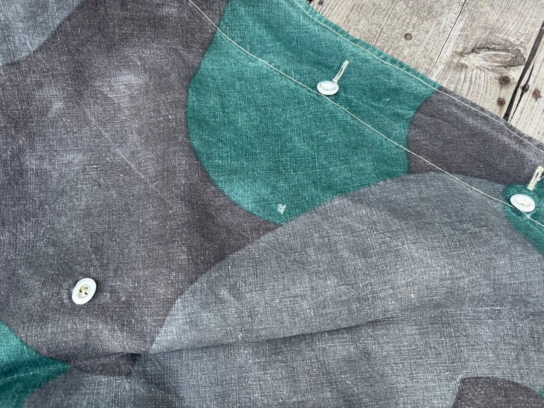 スウェーデン軍幕 USED レア ツェルトバーン 1枚 タープ ミリタリー