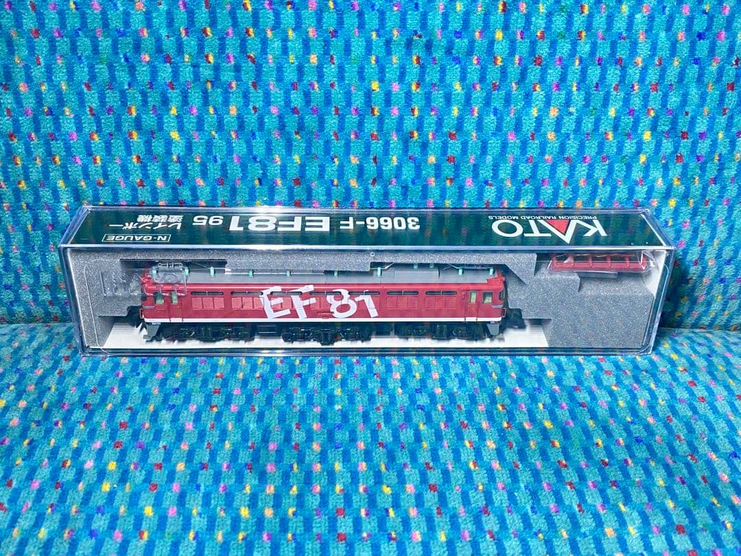 KATO カトー　3066-F　EF81 95 レインボー塗装機(ストットレス)