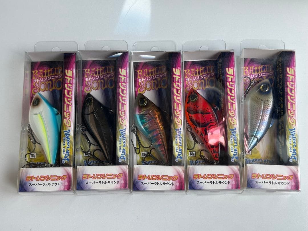 を　ラトリンソニック　ウォーターランド　バイブレーション　5個